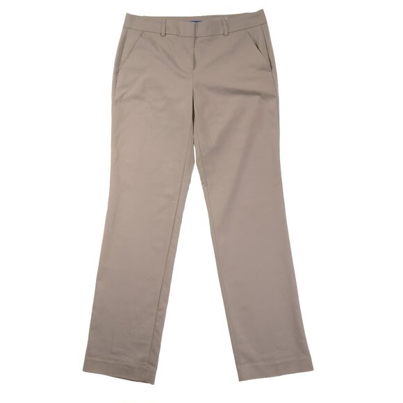 NWOT Apt 9 Torie Neutral Beige Tan Khaki Minimalist Classic Dress Pants 24 W - Picture 2 of 2
